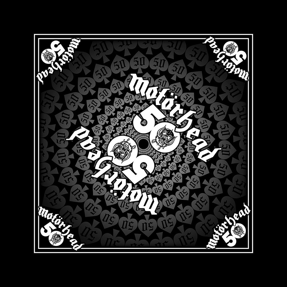 Motorhead Unisex Bandana: 50 