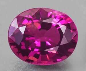 Impresionante y rara piedra preciosa de espinela rosa roja natural de 0,72 ct de Mogok, Birmania. - 4