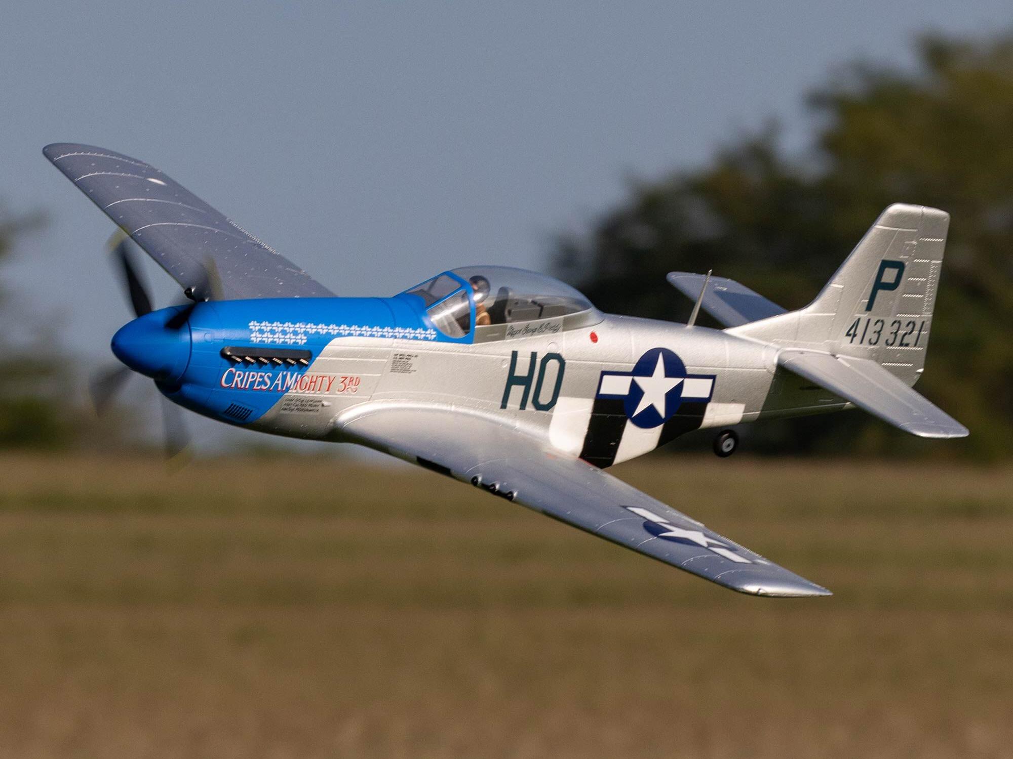 E-flite P-51D Mustang 1.2m PNP (Cripes A Mighty 3rd) - 10