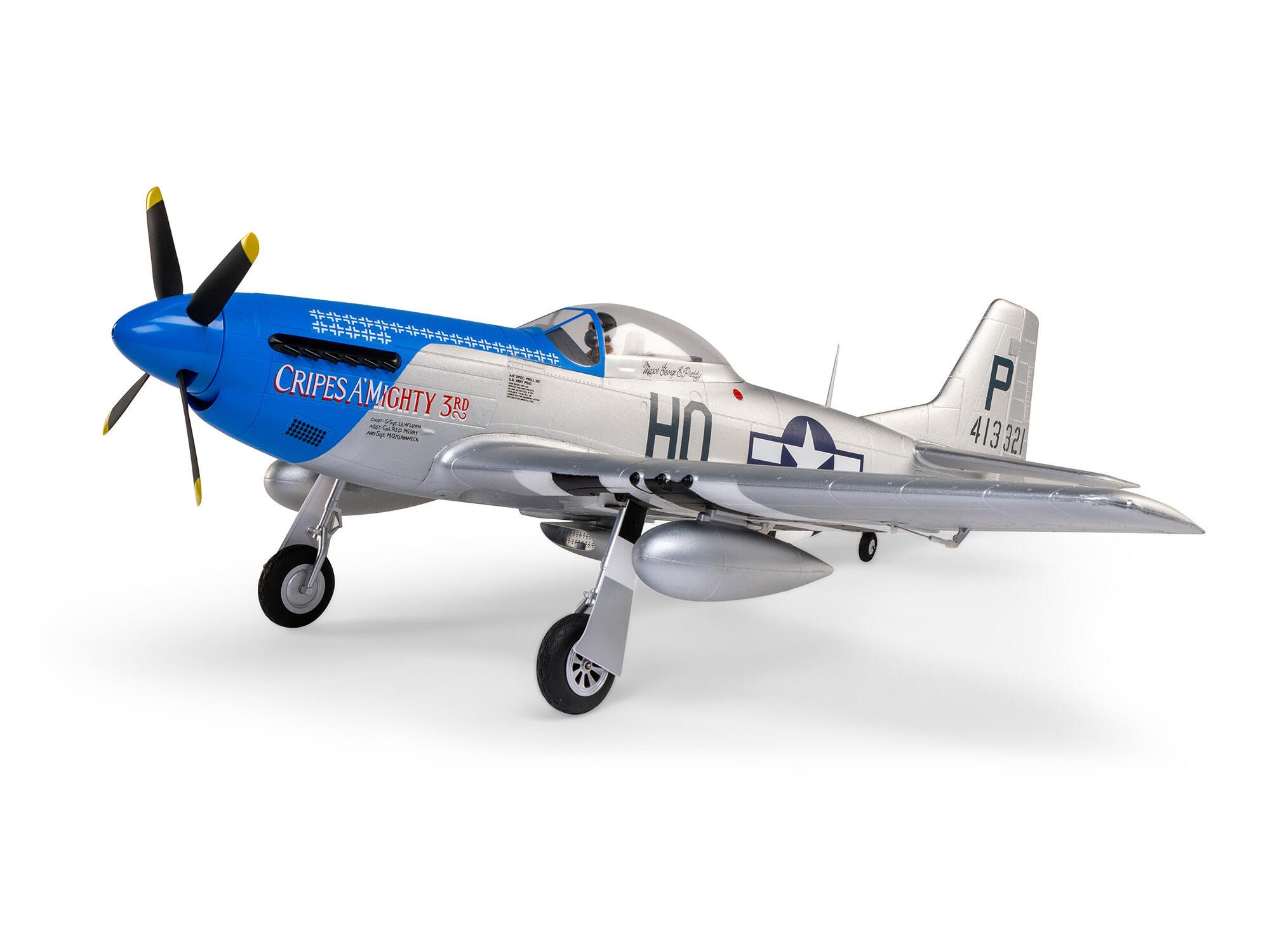 E-flite P-51D Mustang 1.2m PNP (Cripes A Mighty 3rd)