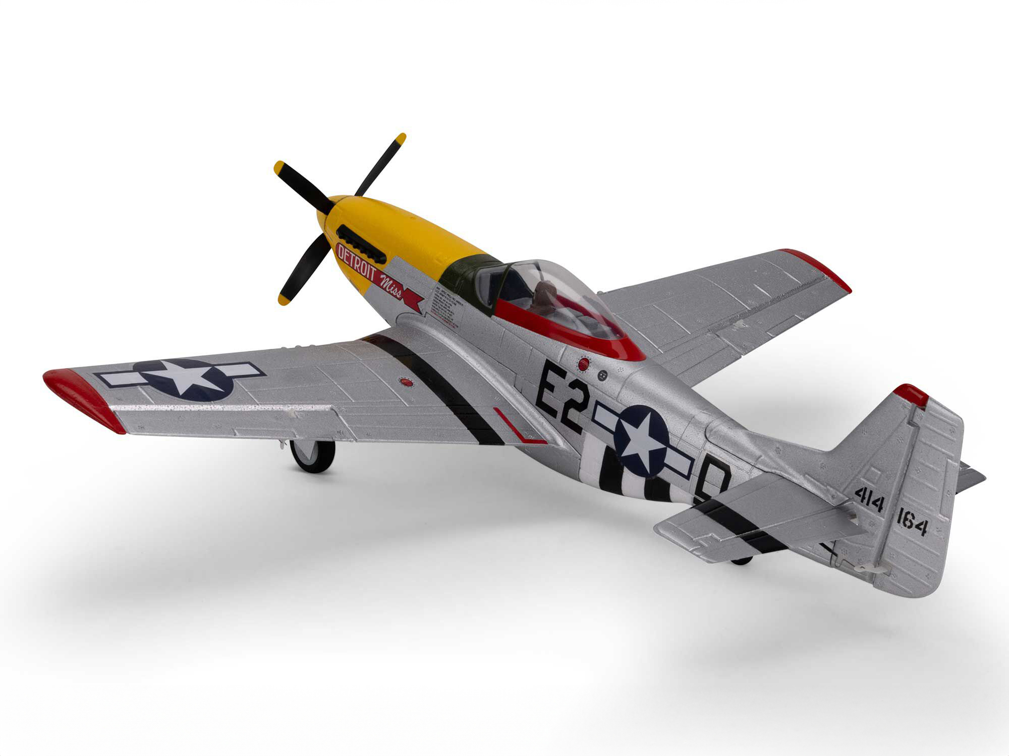E-flite UMX P-51D Mustang Detroit Miss BNF Basic with AS3X and SAFE Select - 3