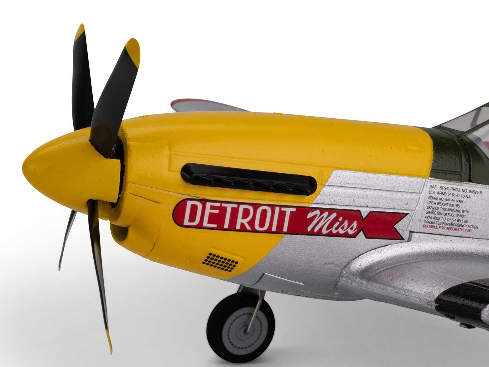 E-flite UMX P-51D Mustang Detroit Miss BNF Basic with AS3X and SAFE Select - 20