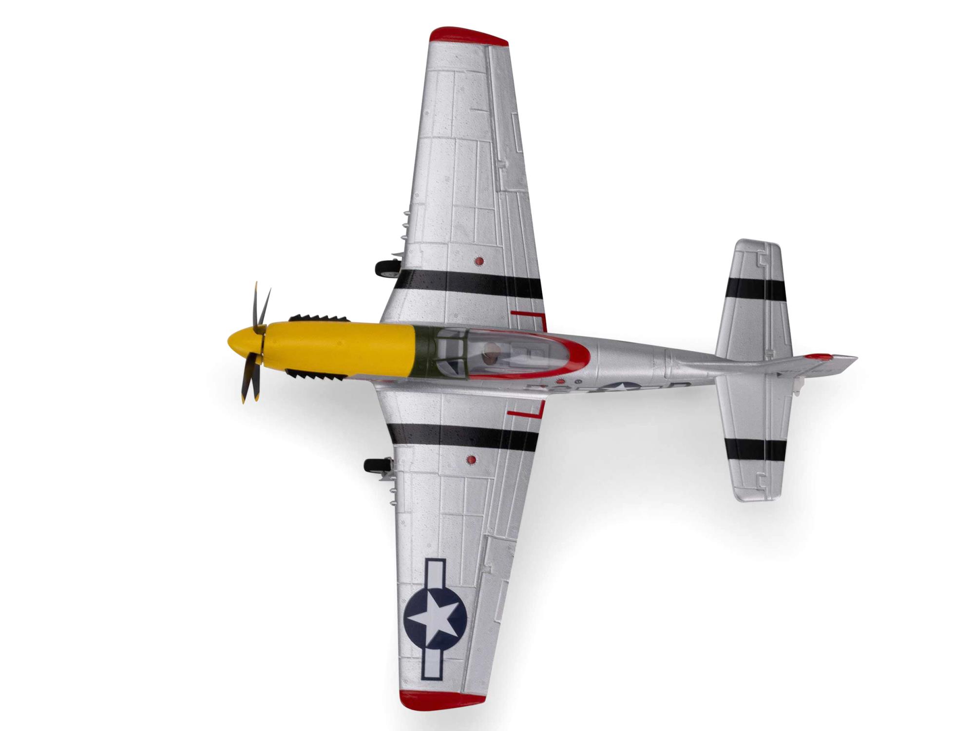 E-flite UMX P-51D Mustang Detroit Miss BNF Basic with AS3X and SAFE Select - 14