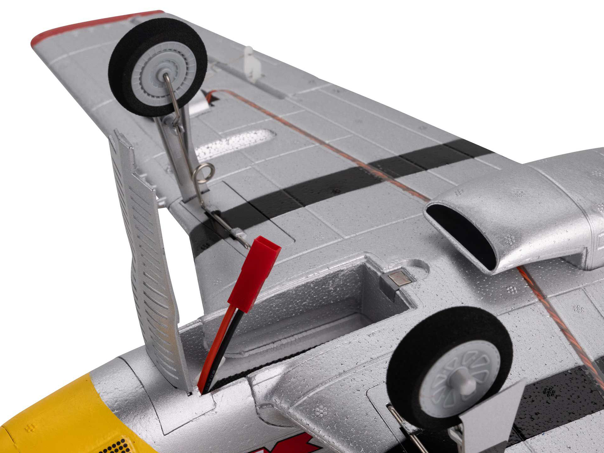 E-flite UMX P-51D Mustang Detroit Miss BNF Basic with AS3X and SAFE Select - 21