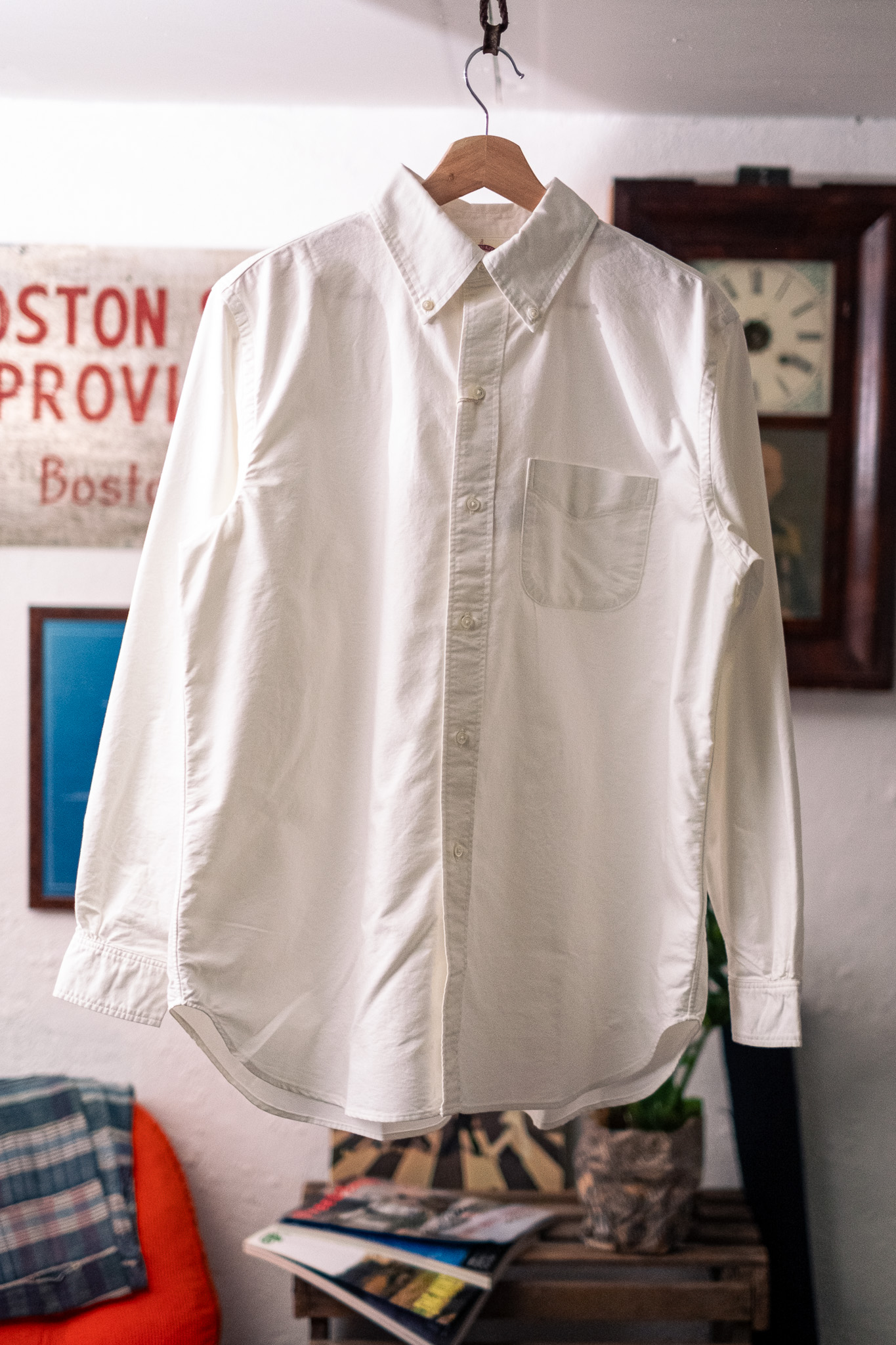 Fullcount - 4081 Good Old B.D Shirt White