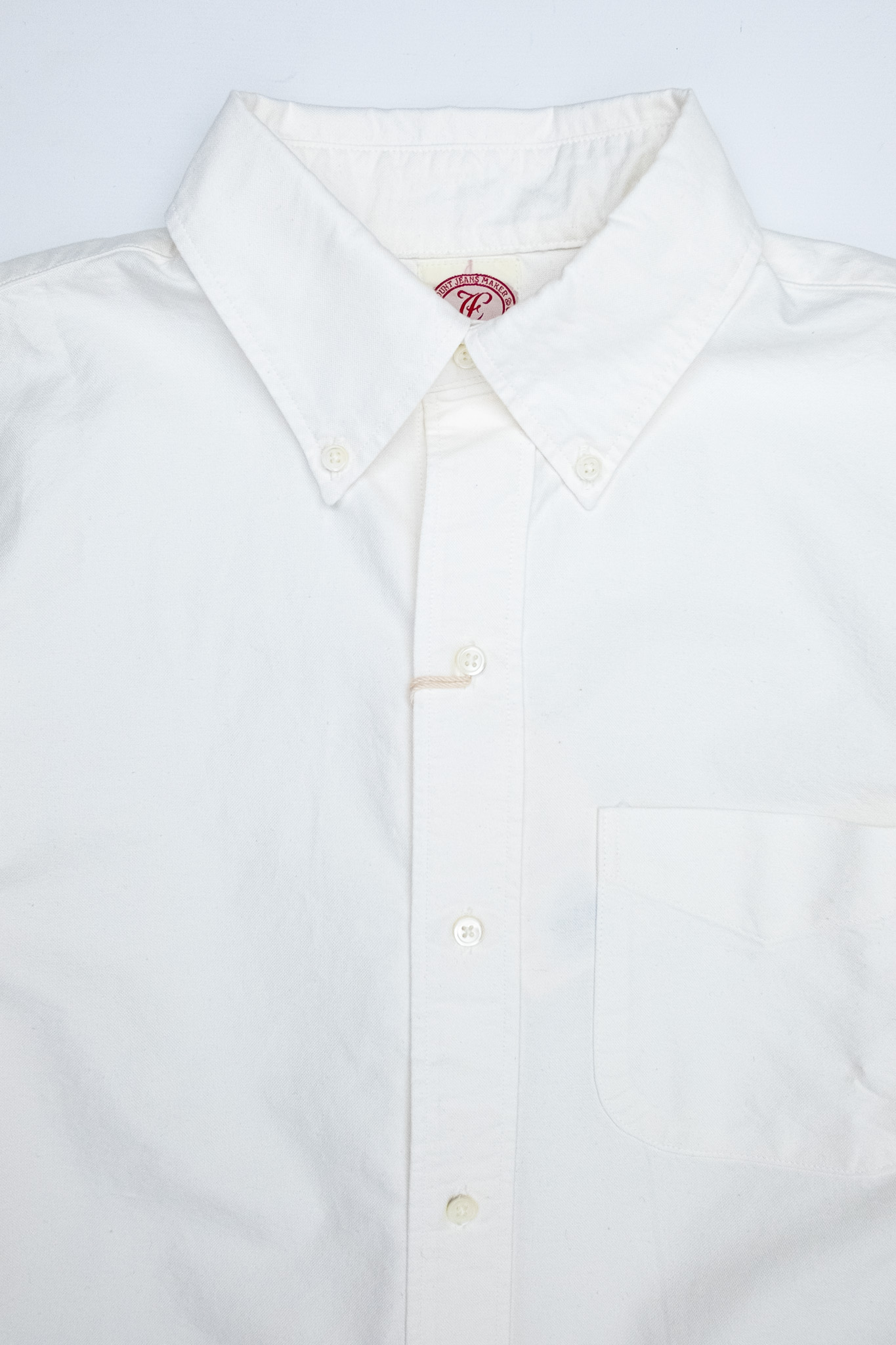 Fullcount - 4081 Good Old B.D Shirt White - 3
