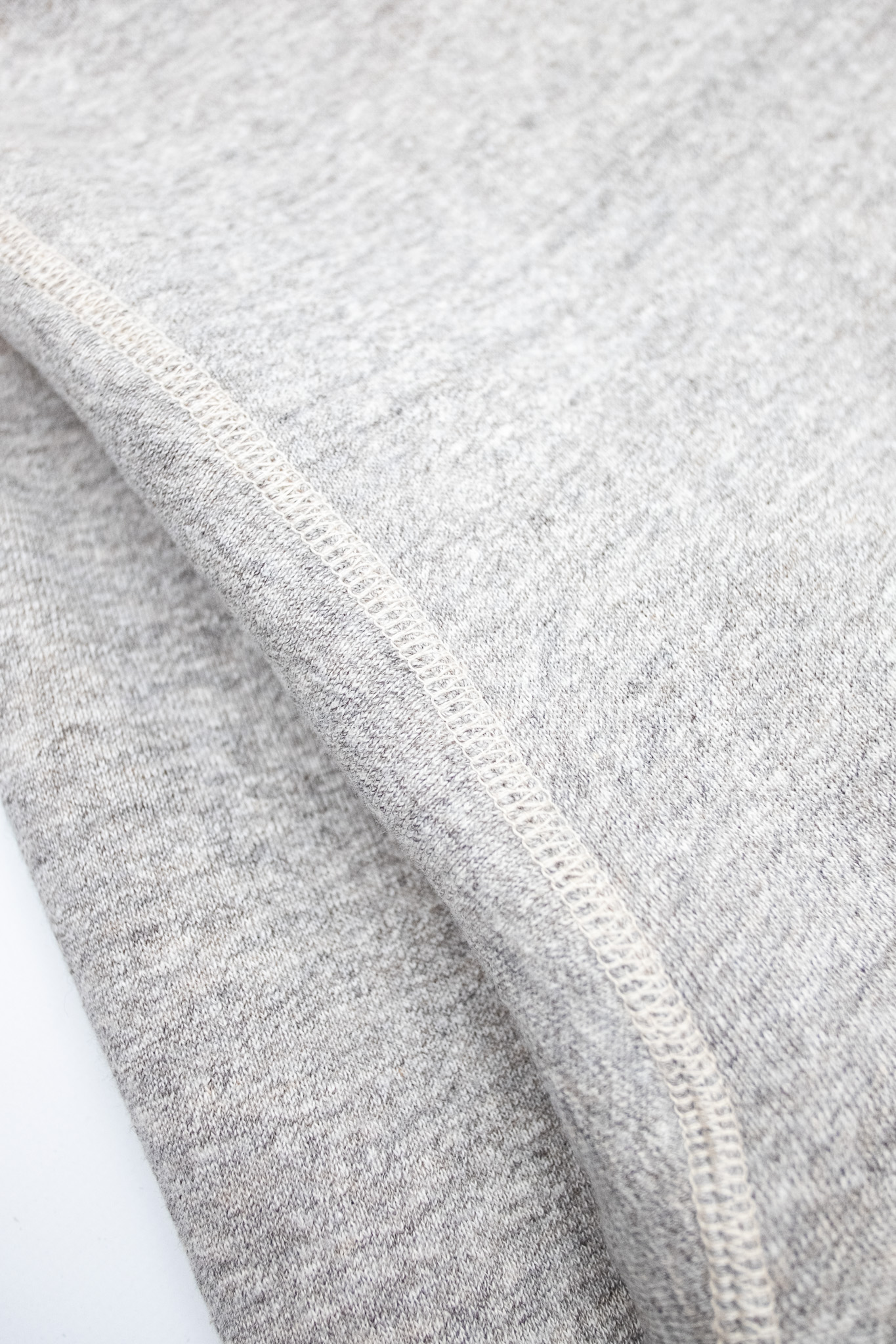 Fullcount - 3841 Double V Set In Sleeve Sweatshirt Heather Grey - 4