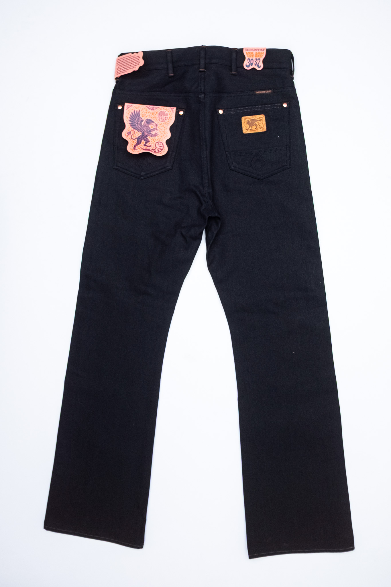 Indigofera - Wyatt Uneven Broken Twill Black 14oz - 3