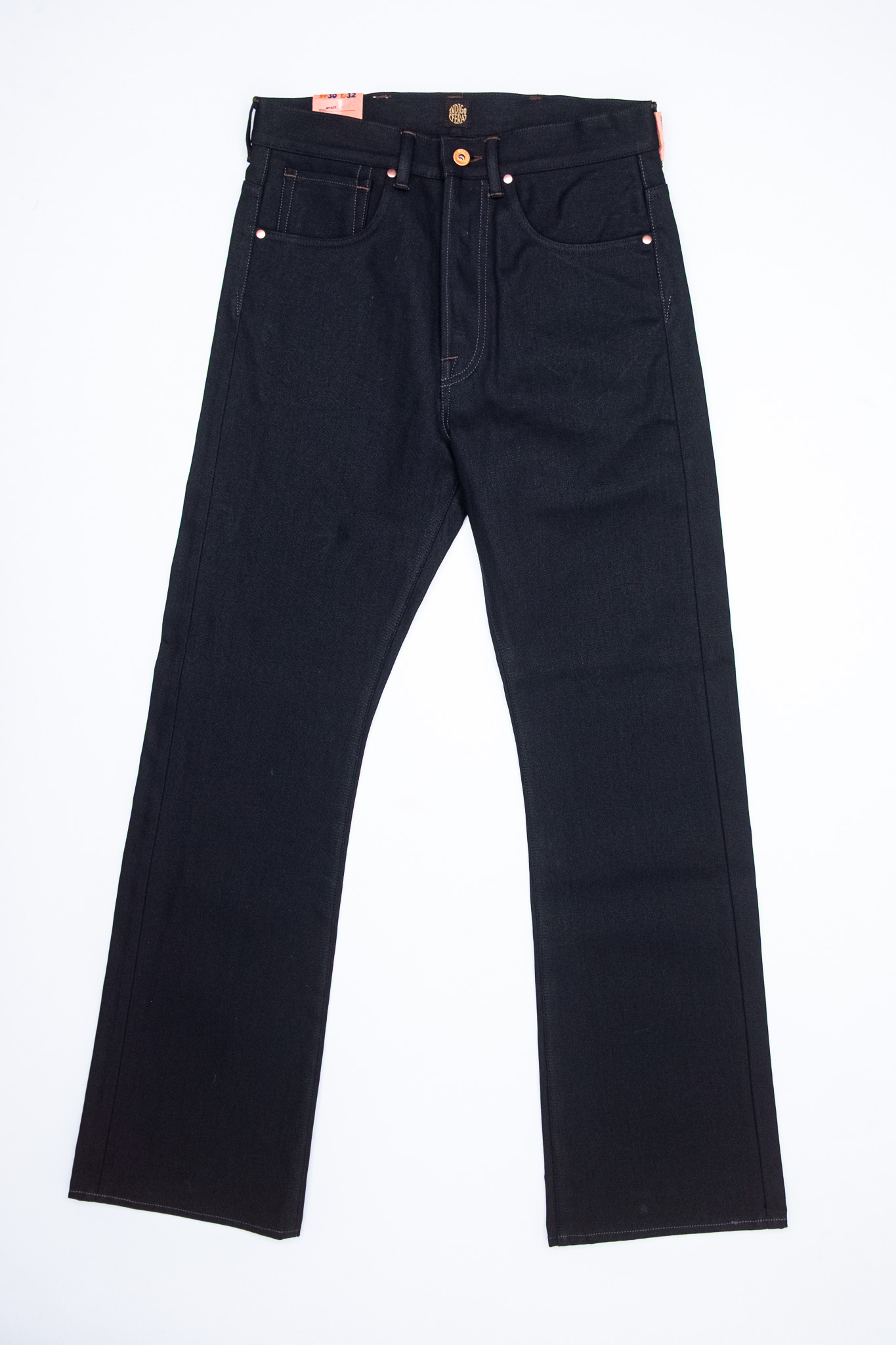 Indigofera - Wyatt Uneven Broken Twill Black 14oz - 2