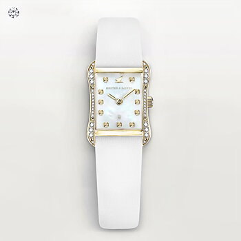 H&B Cronvas, Cotton White, Gold