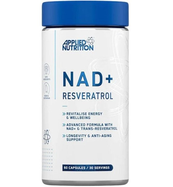 NAD+ Resveratrol - 60 kapslar