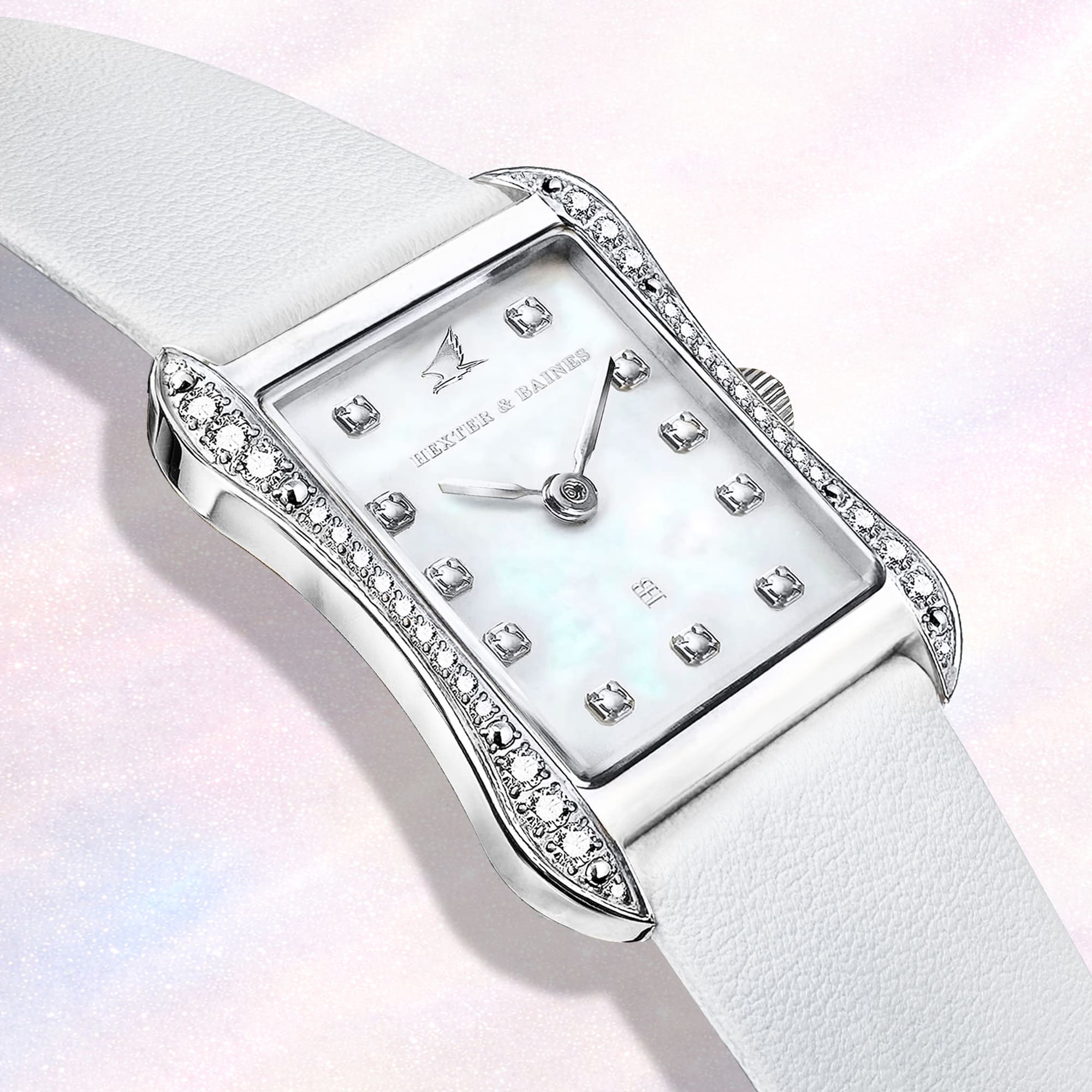 H&B Cronvas, Cotton White, Silver - 4