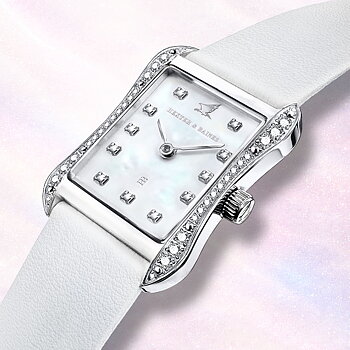 H&B Cronvas, Cotton White, Silver
