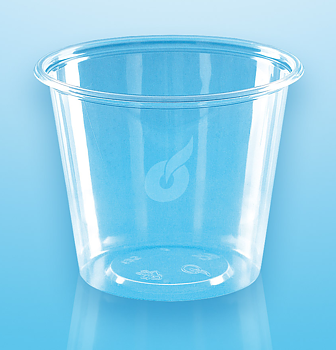 Tillbehörsform 125 ml, rund RPET