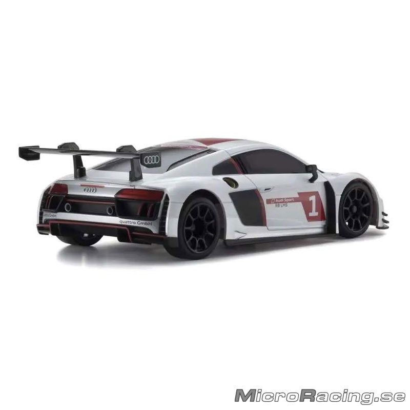 KYOSHO - MINI-Z MR04 RWD Audi R8 LMS 2015, Vit- Ready To Run - 3