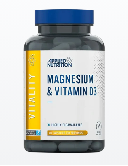 Magnesium & Vitamin D3 - 60 kapslar