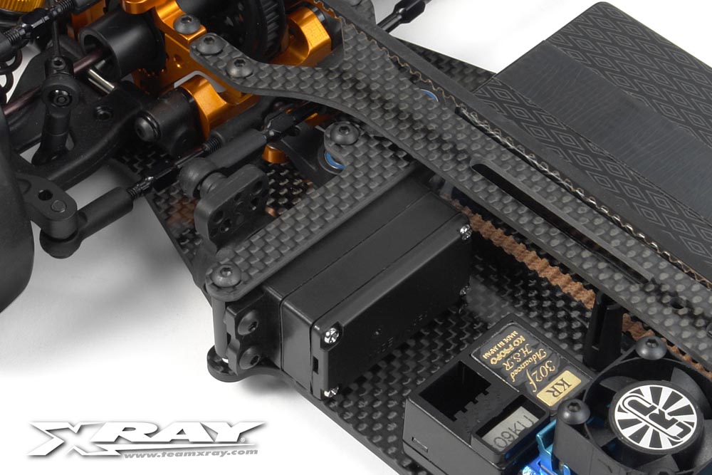 Xray 306220 Long Composite Battery Backstop (1+1) - 2