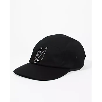 Salty Crew keps LB 5 panel pirate black