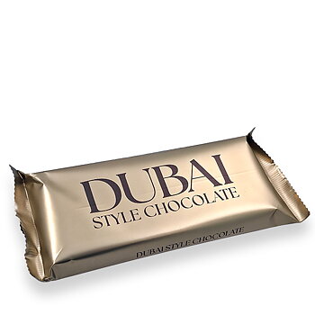 Selected Gourmet Dubai Style-choklad med pistagenötter, 200 g
