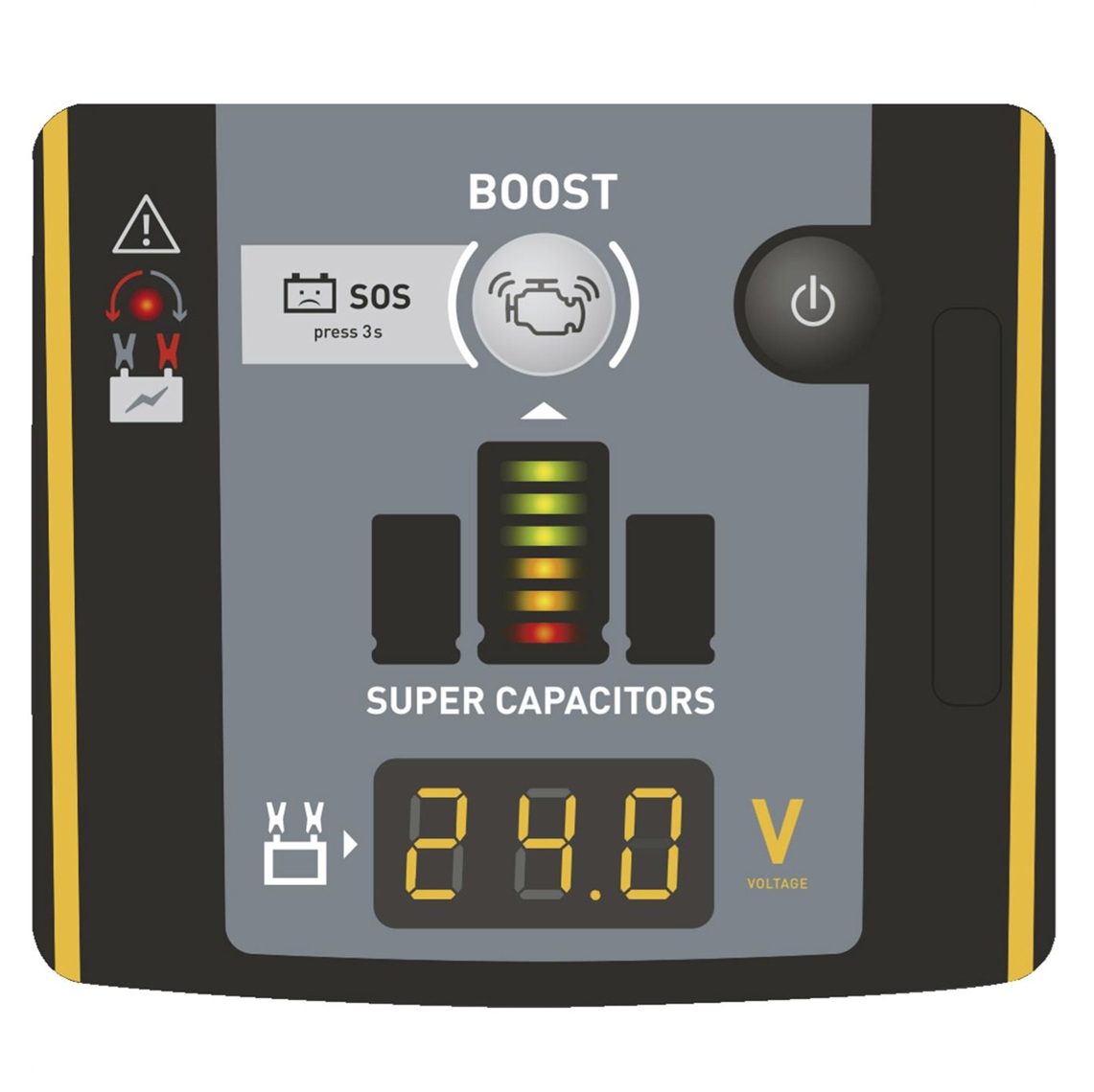 BATTERILÖS BOOSTER GYSCAP 24V - 2