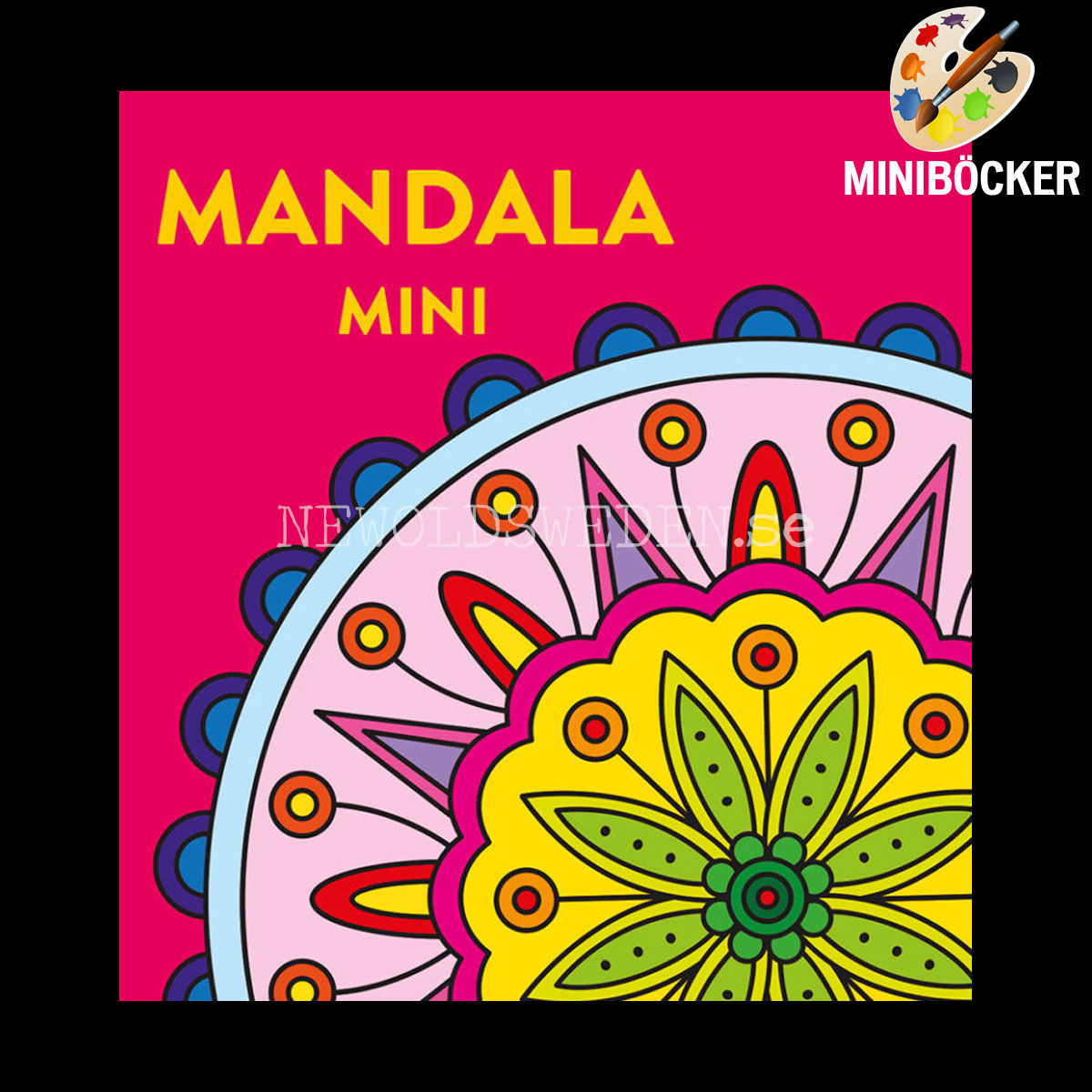 Måla Mini - MANDALA CERISEROSA - P73