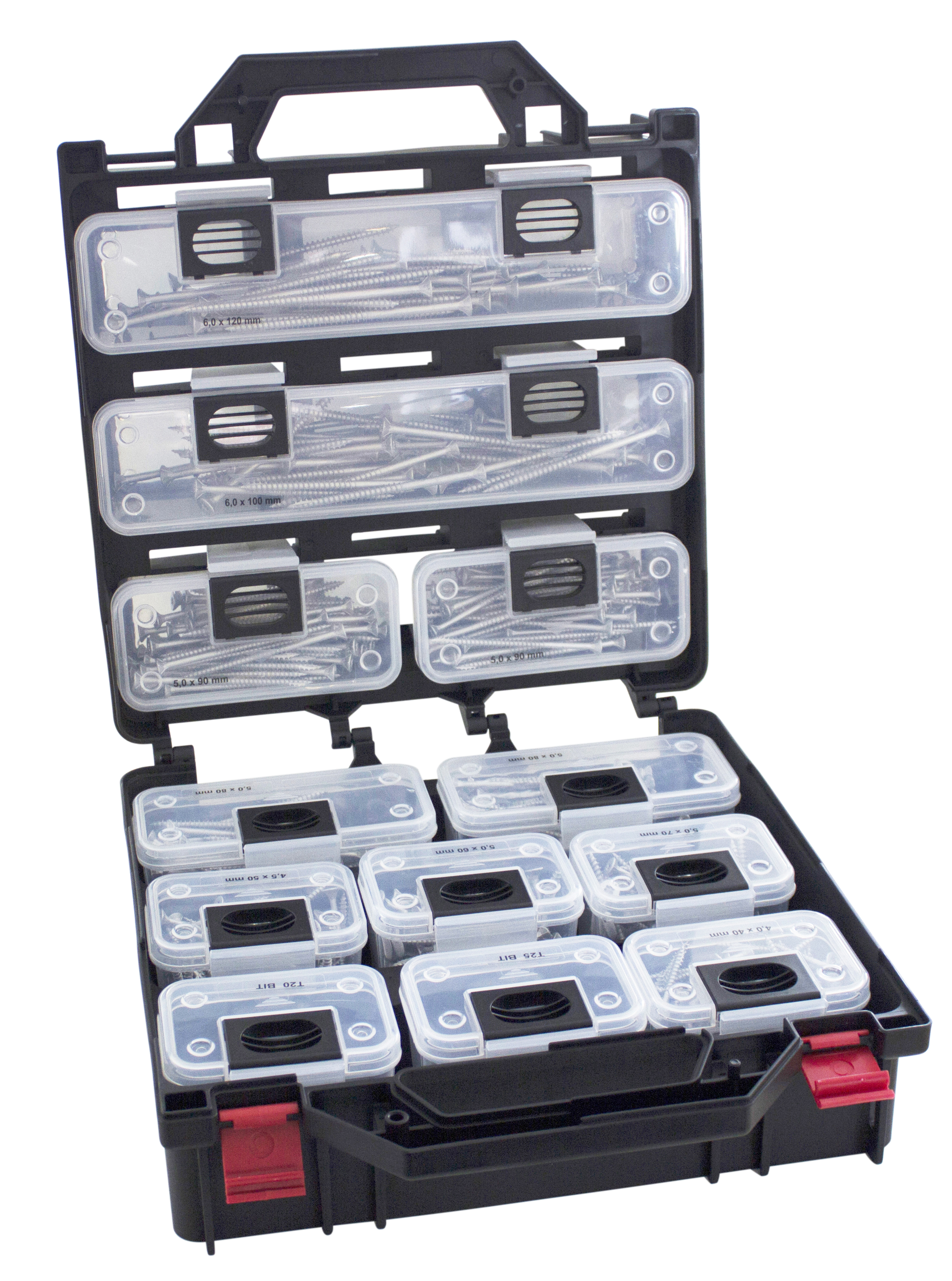 Blackbox screw box incl. C4 outdoor screw screw fits in the Blackbox bag - 8