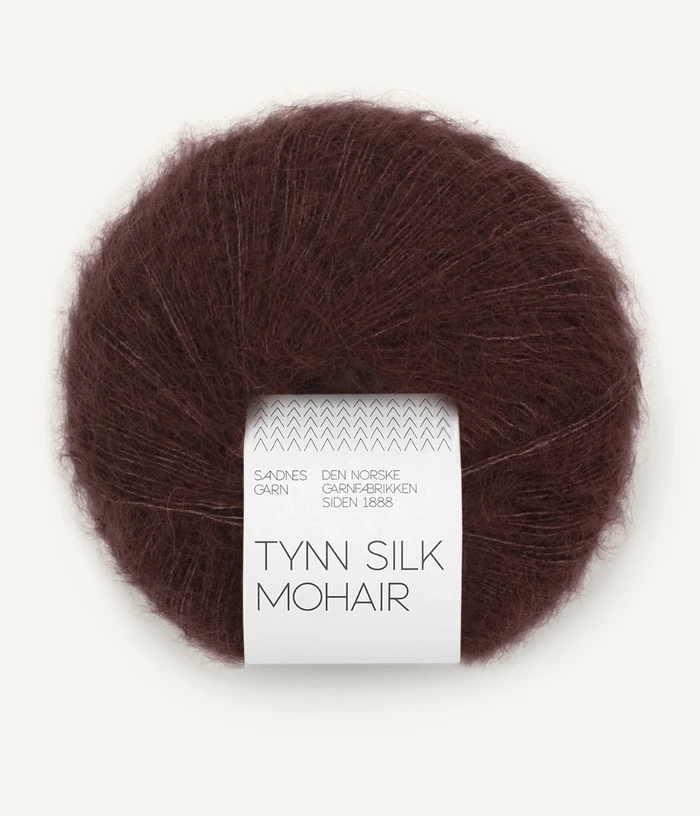 Tynn Silk Mohair, 4381 Dark Fudge