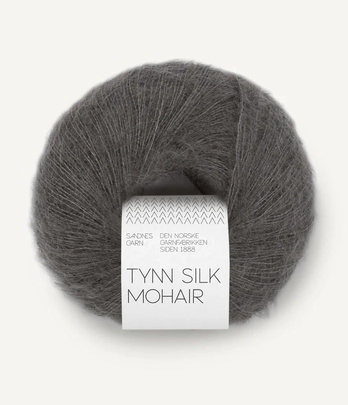 Tynn Silk Mohair, 3800 Bristol Black