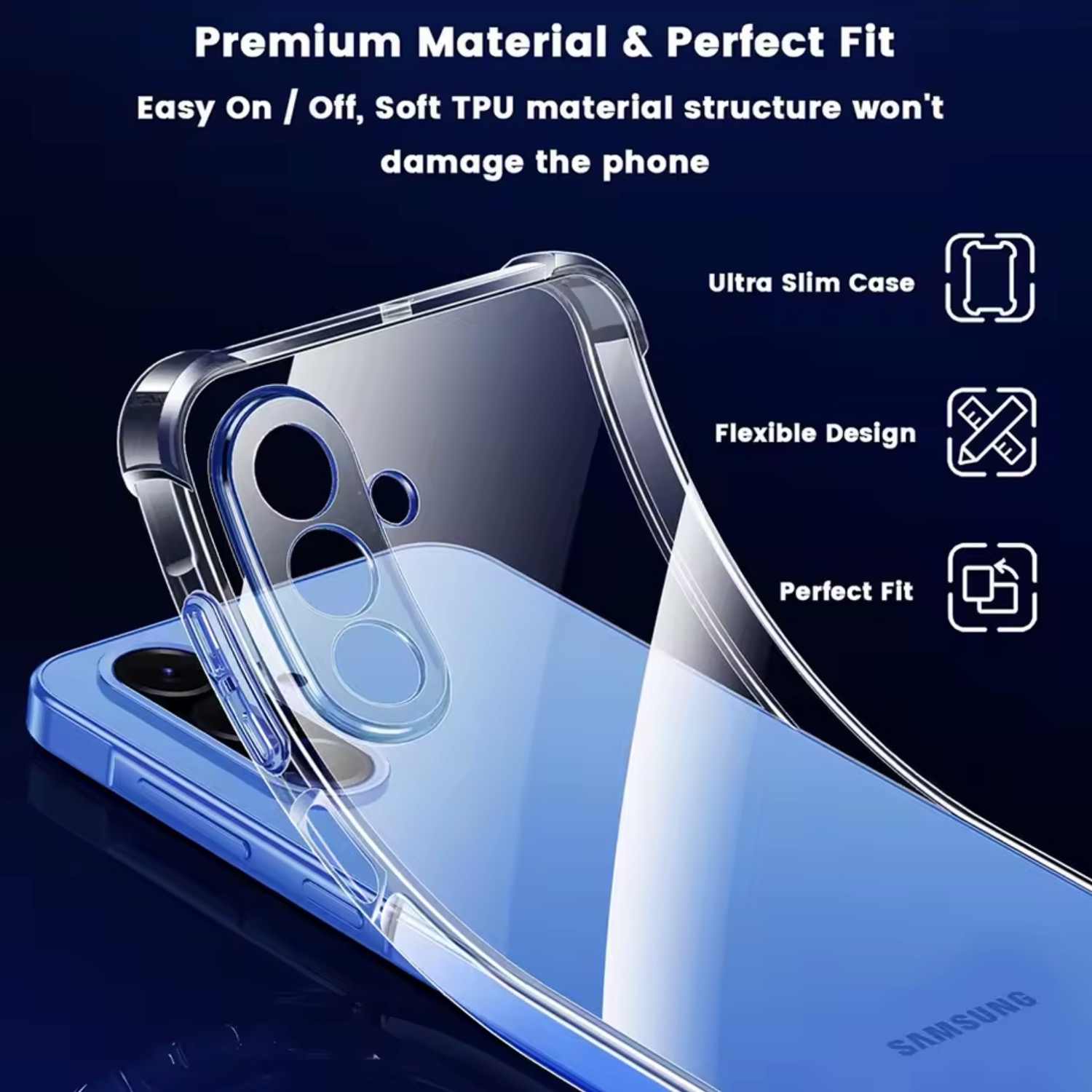 Samsung Galaxy A17 skal fodral Army V3 - - 5
