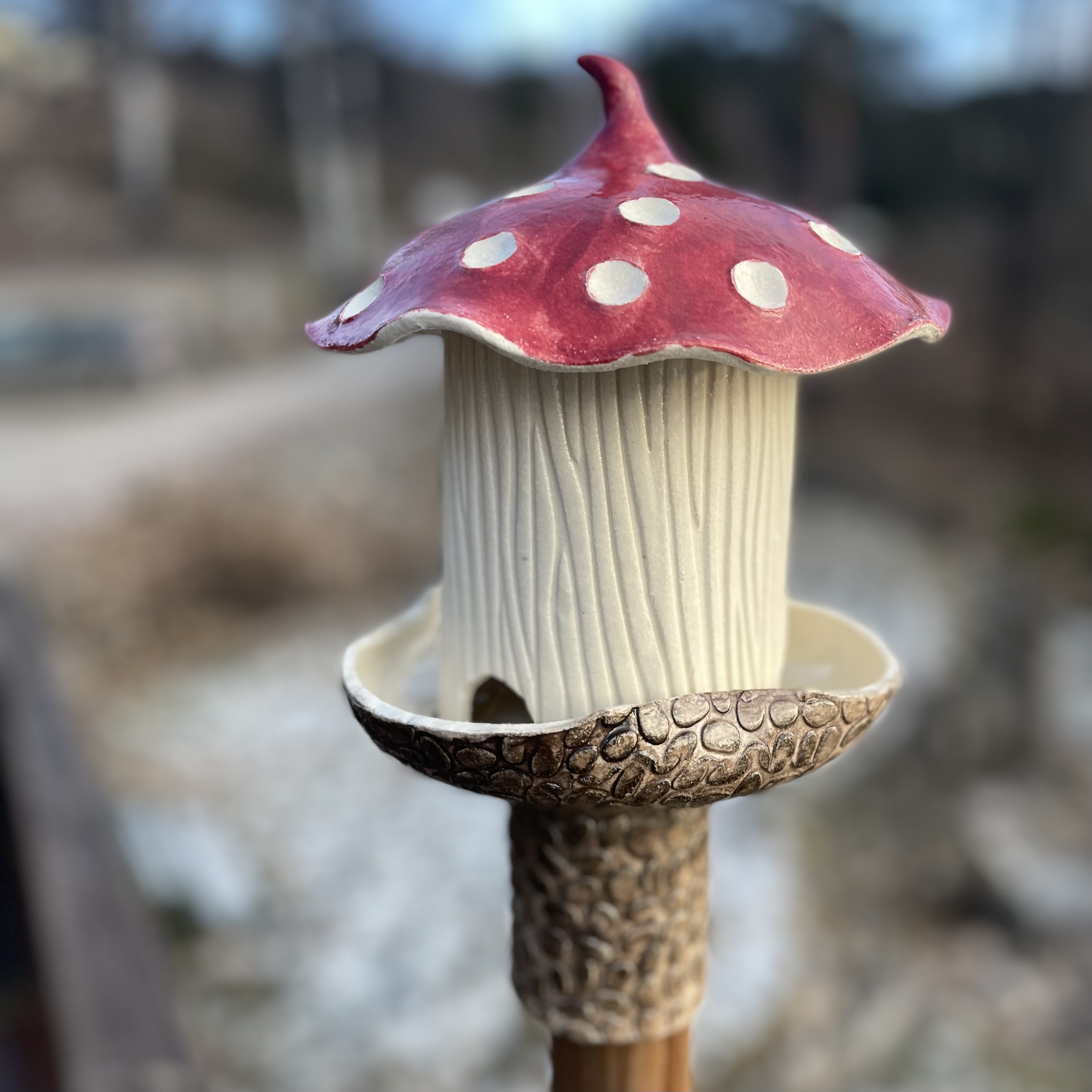 Fuglemater Sopp til Stolpe Stor - 3