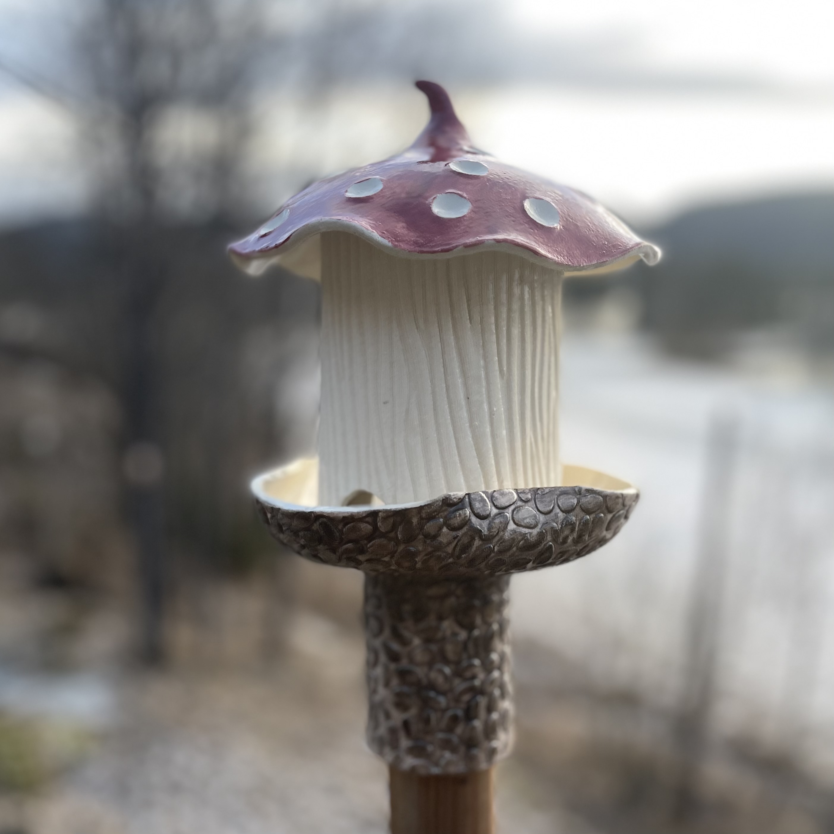 Fuglemater Sopp til Stolpe Stor - 6