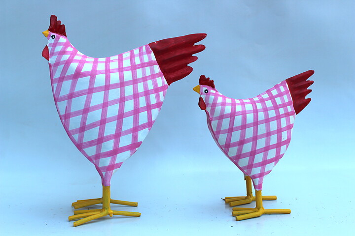 Fia & Fabian - pair of chickens
