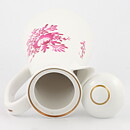Stig Lindberg (1949) Coffee Pot with Pink Flowers Decor 20 cm