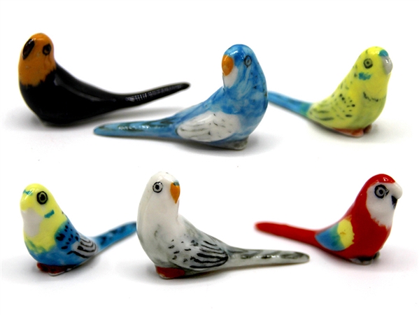 birds in porcelain