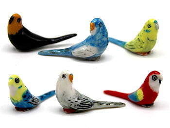 birds in porcelain
