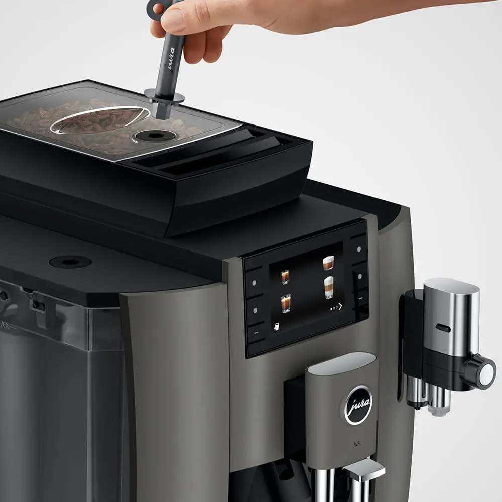 Jura W8 Dark Inox (EA 15550) - Helautomatisk - 8