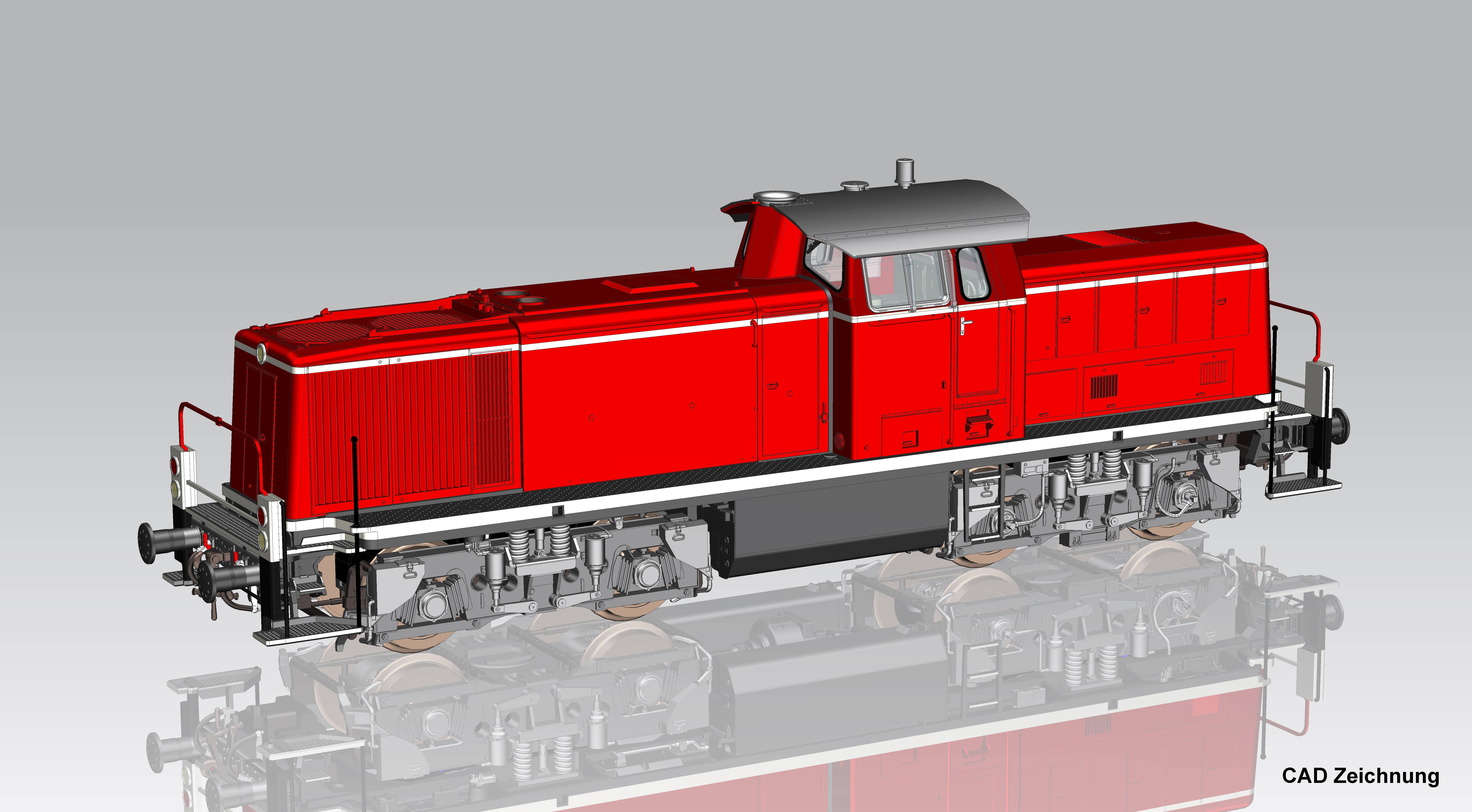 Diesellok BR V 90 DB III, DC