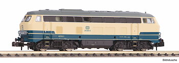 Diesellok BR 216 blå/beige DB