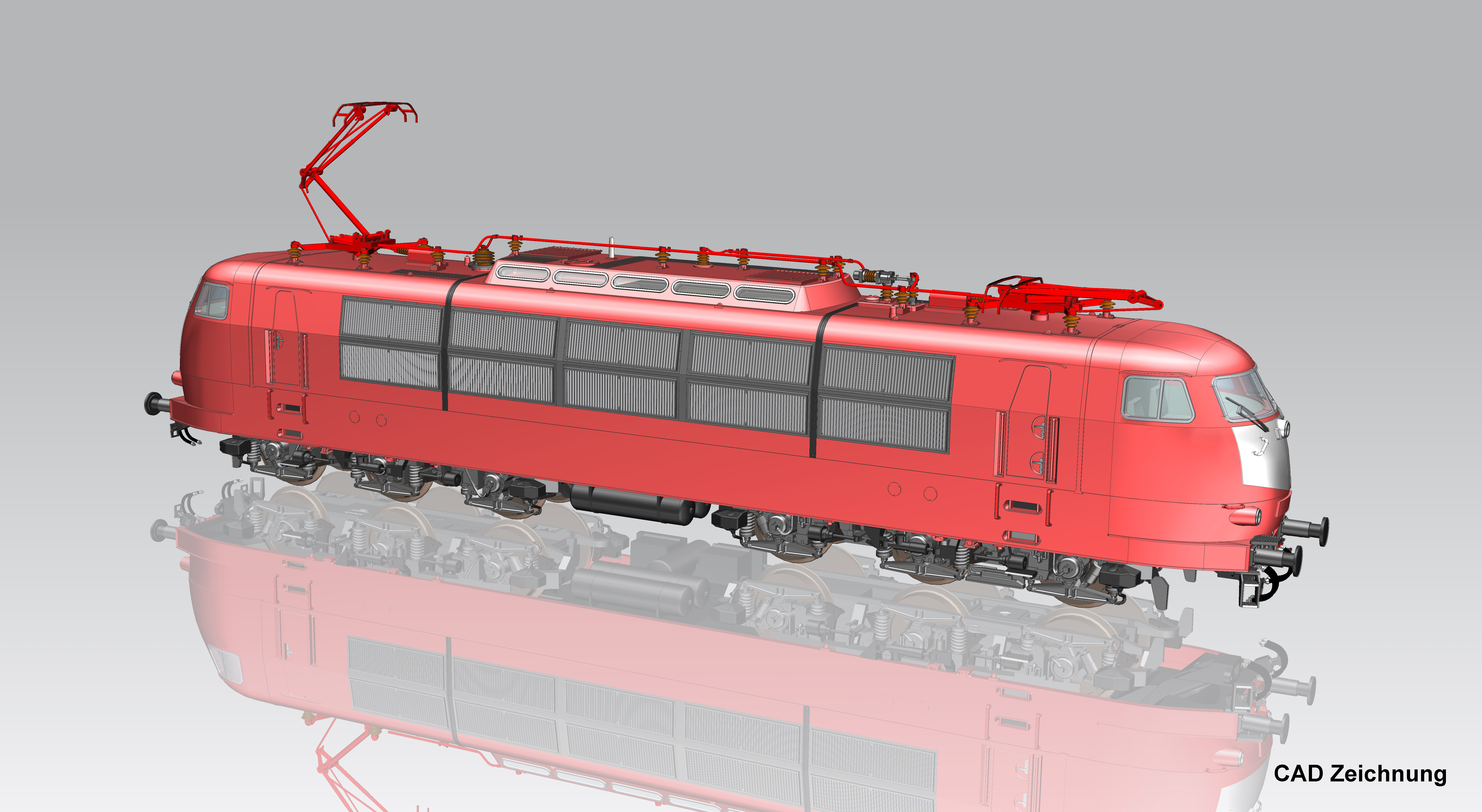 Ellok BR 103 lång ram orientrö