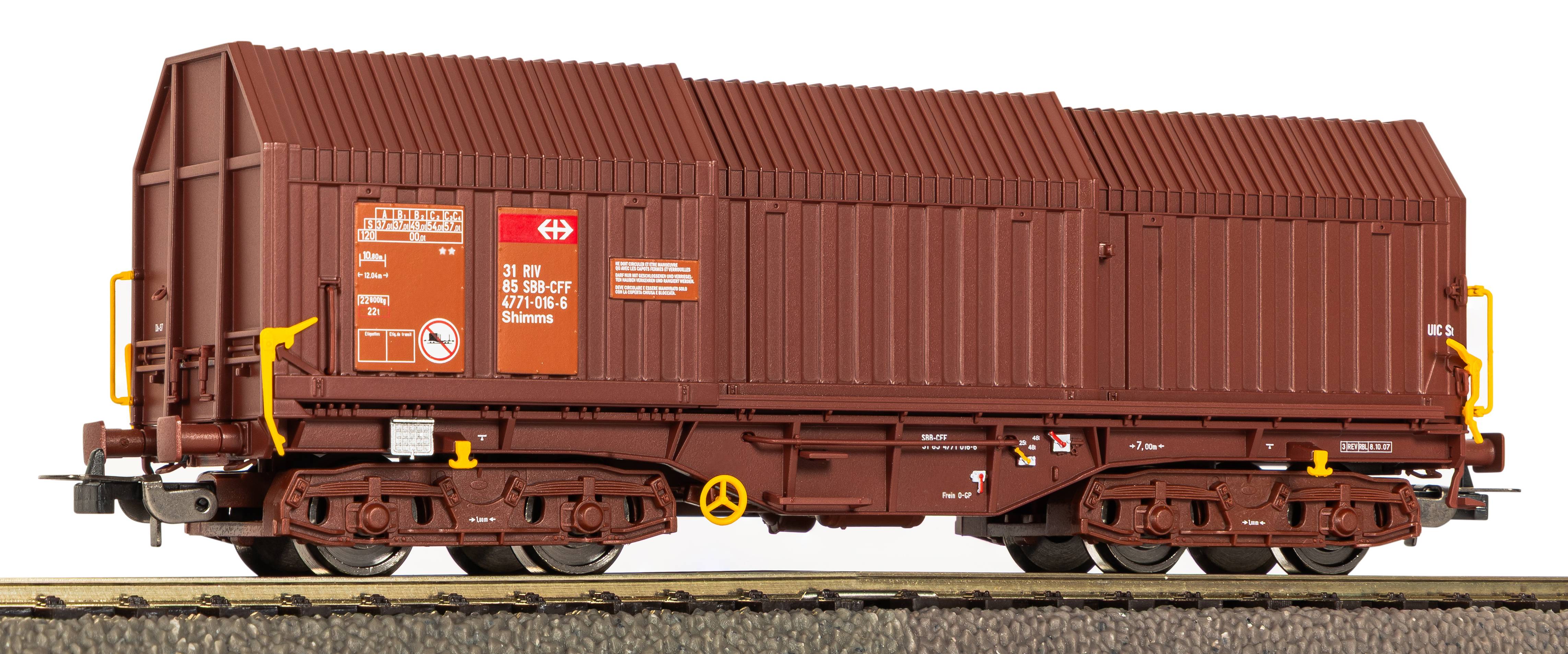 Huvvagn brun SBB V