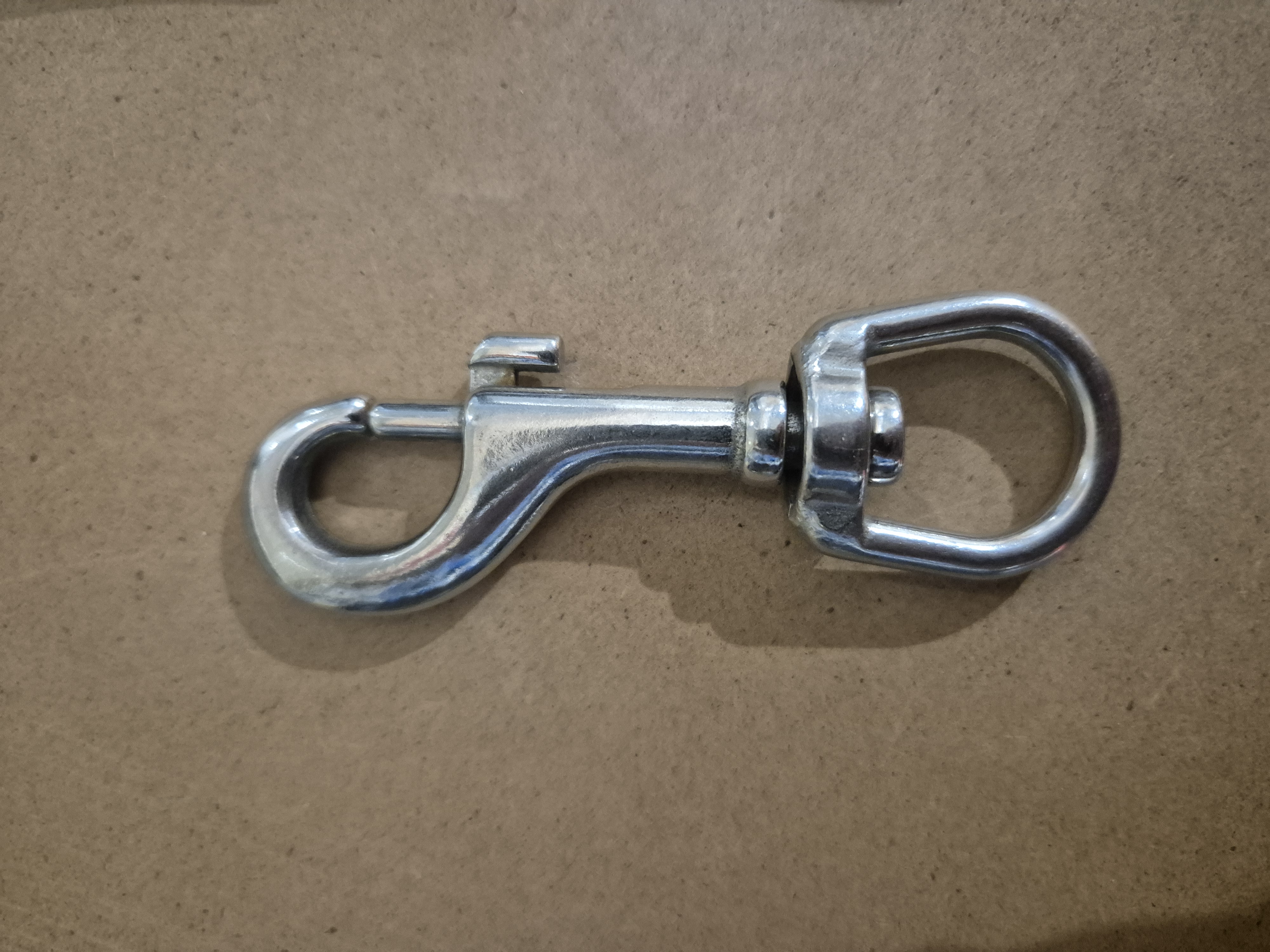 Pistolhake, 9cm, D-ring