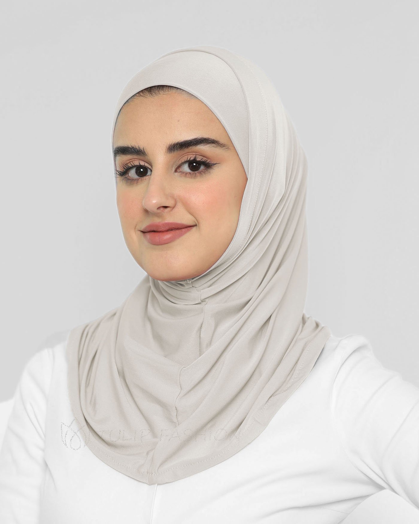 Hijab Al Amira Lycra - Cream