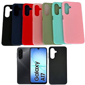 Samsung Galaxy A17 skal mobilskal silikon /  TPU - VÄLJ: