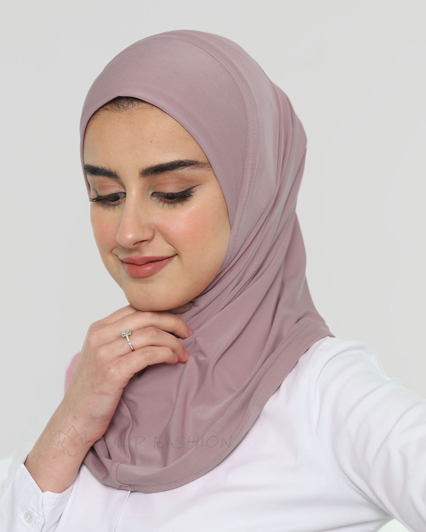 Hijab - Al Amira Lycra - One Piece - Mauve