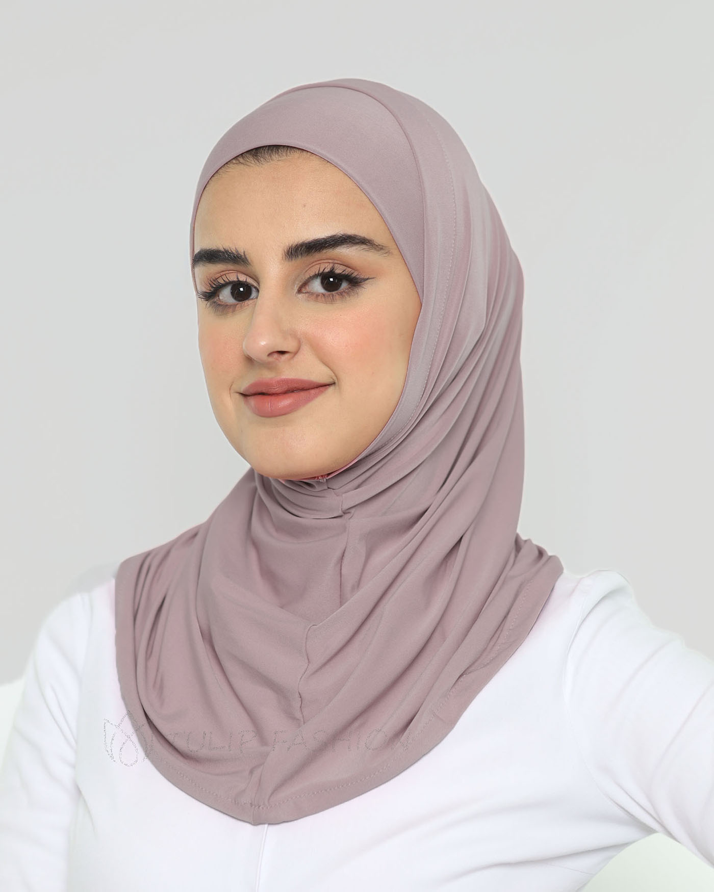 Hijab Al Amira Lycra - Old Mauve