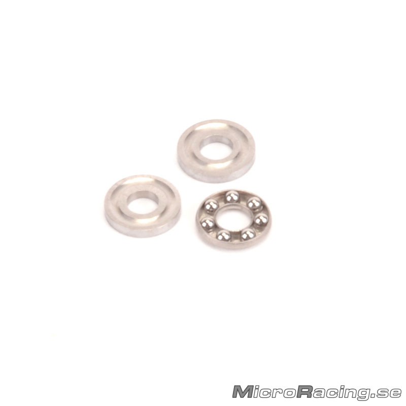 SCHUMACHER - Thrust Race F1/8 x 5/16 x 9/64 Grvd - XLS,TC,CC,PC