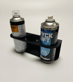 Burkhållare för 3 burkar