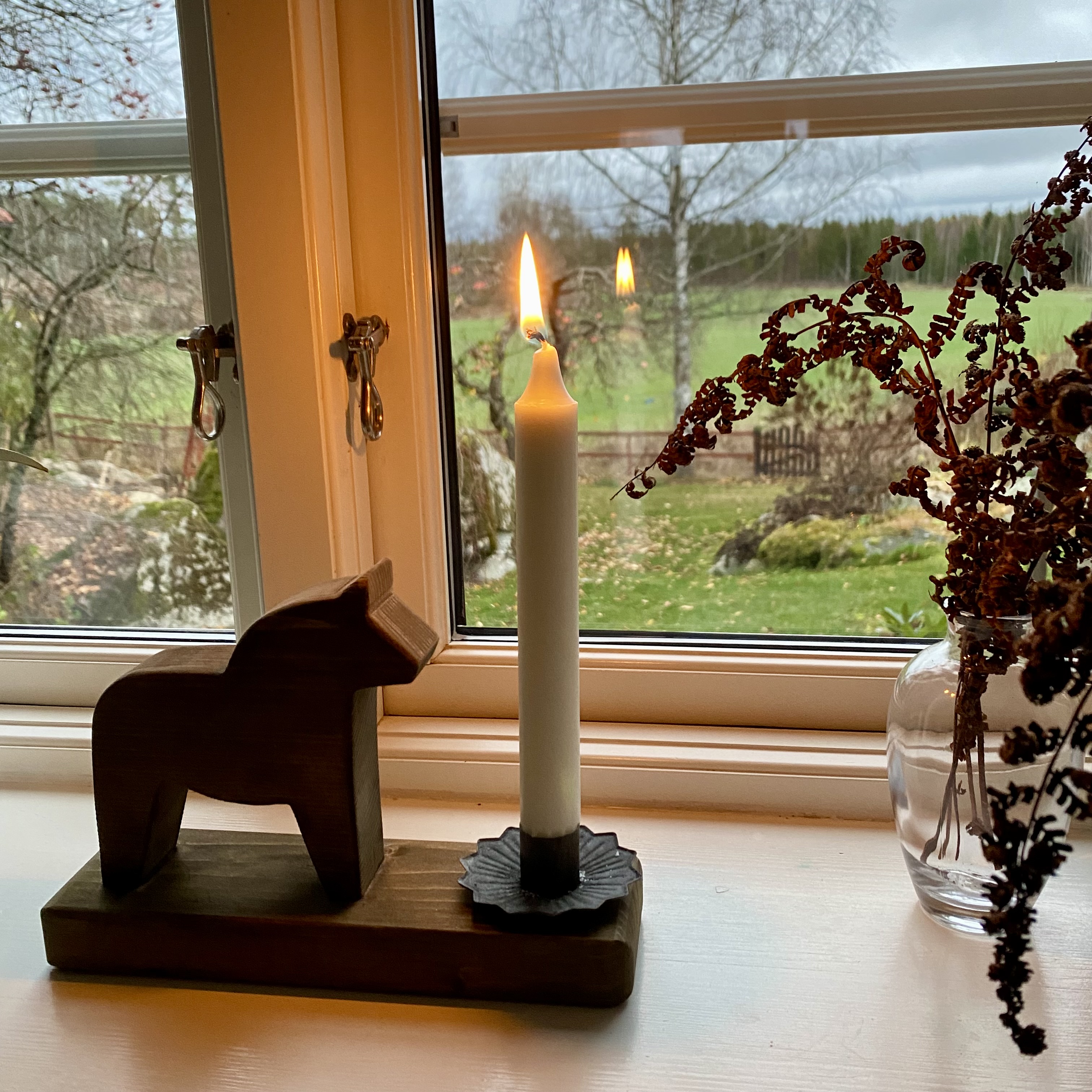 Träljusstake häst - 4