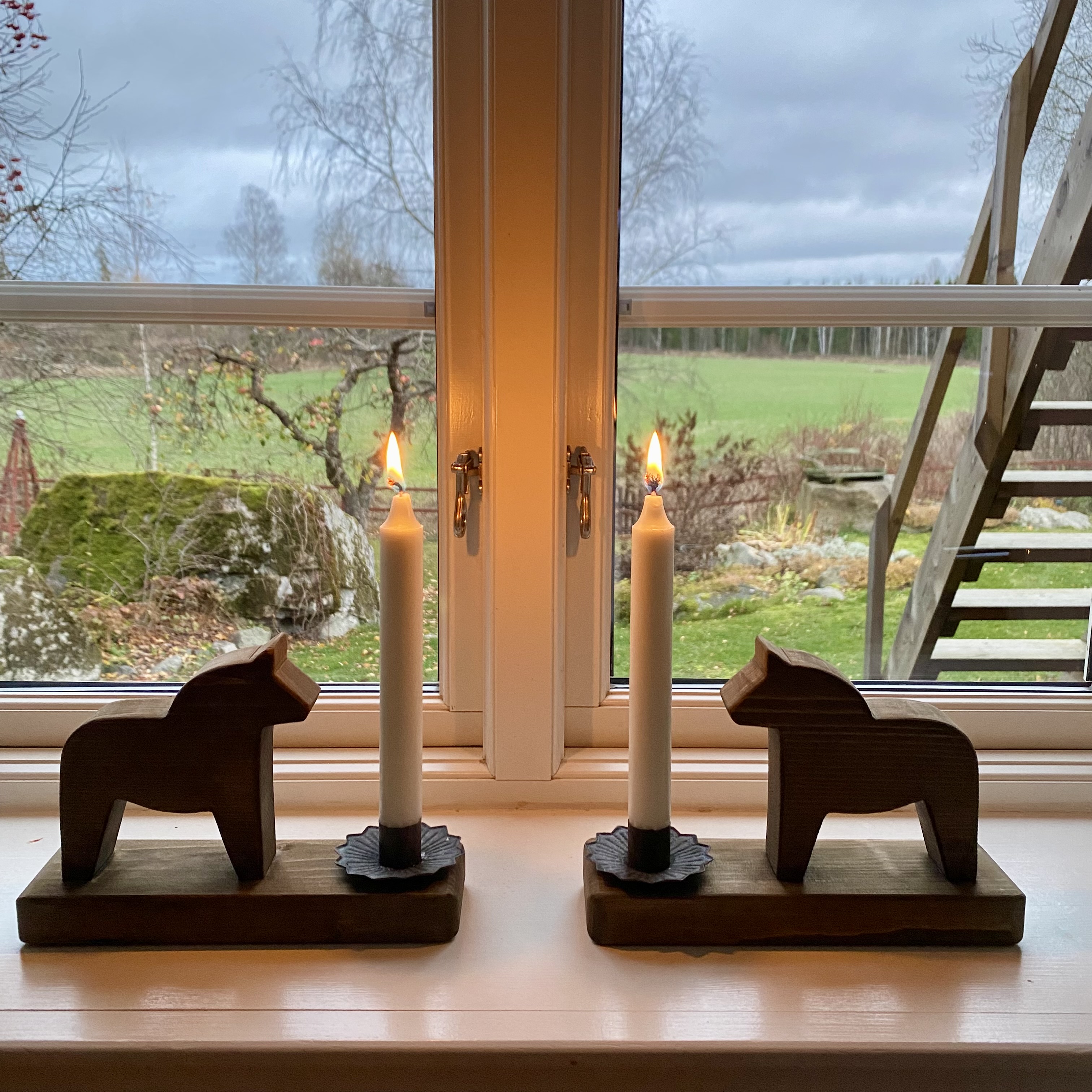 Träljusstake häst - 3