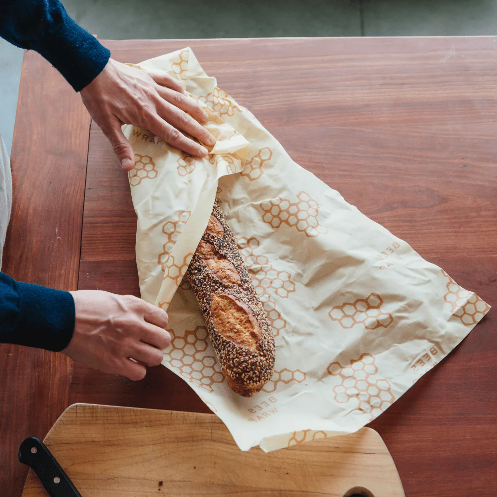 Bees Wrap bivax duk för förvaring av bröd - original - 3